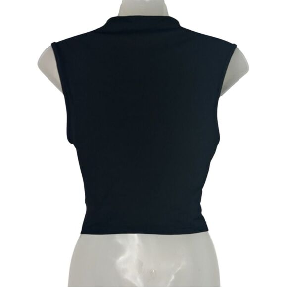 SHEIN Black and Cream Color Block Tank Top Size Small - Picture 2 of 6